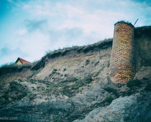 Steilküste in Dänemark